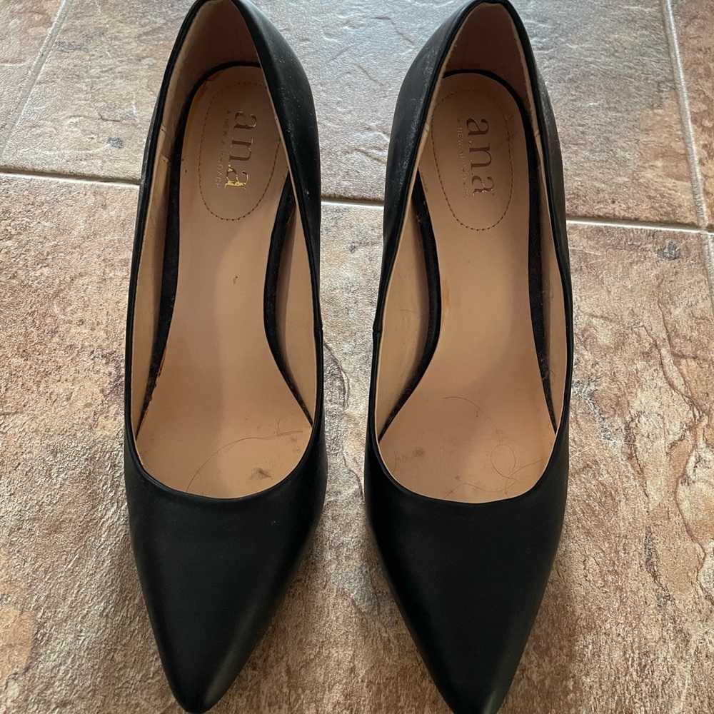 A.n.a brand black heels
